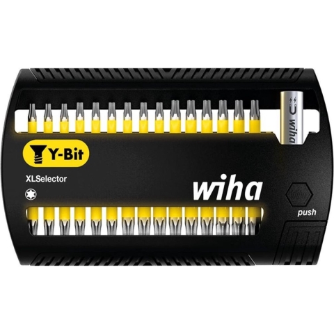 Wiha 41834 | Bitset XLSelector | Y-bit | 50 mm | Phillips, Pozidriv, TORX | 1/4" | 14-delig - 41834