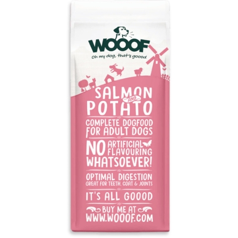 WOOOF zalm&aardappel 18kg