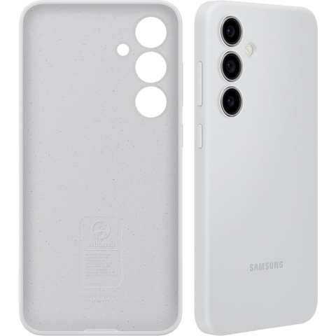 Samsung Silicone Case Telefoonhoesje Voor Samsung S24 Fe Grijs