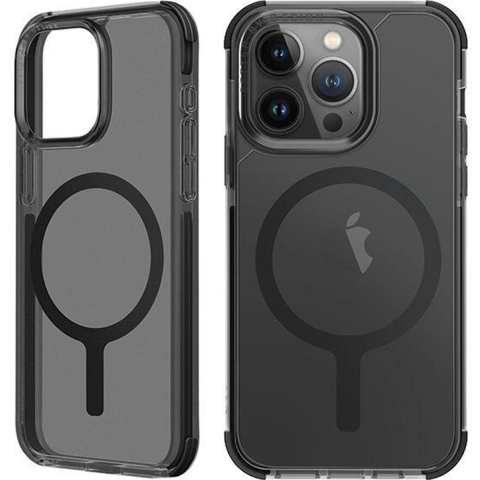 Uniq Combat Magsafe-hoesje Voor Apple Iphone 15 Pro Max Zwart