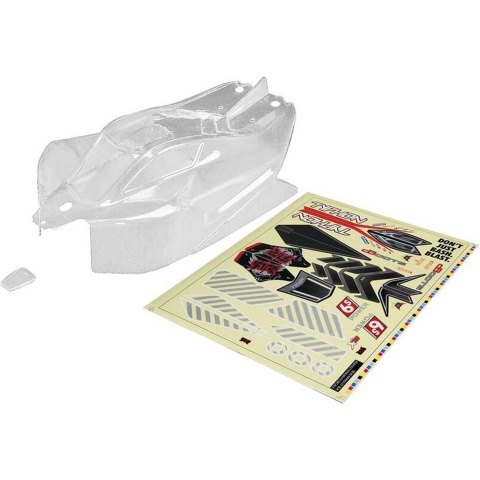 Arrma - Clear Body, 1/8 with Decals: TYPHON 6S BLX (AR406106)