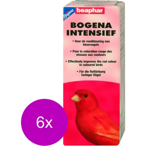 6x Beaphar Intensief Rood 10 gr
