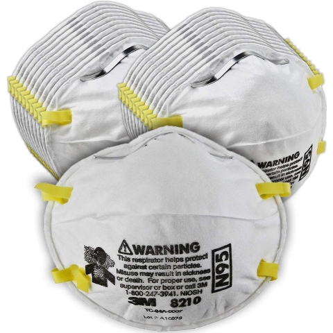 3M 8810 Fijnstofmasker zonder ventiel FFP2 20 stuk(s) EN 149:2001 DIN 149:2001