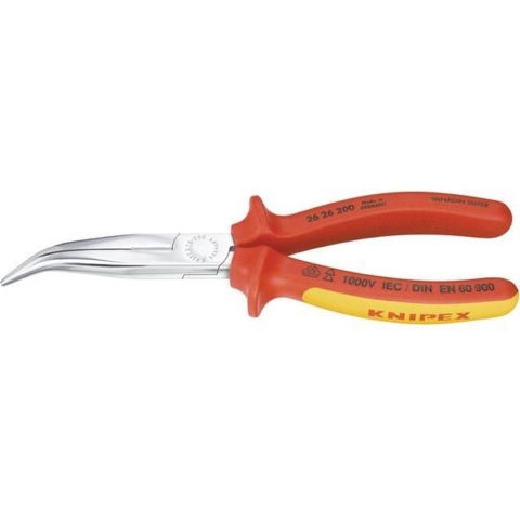 Knipex 26 26 200 SB Platte rondbektang 200 mm