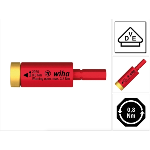 Wiha easy Torque electric 41341 Draaimomentadapter