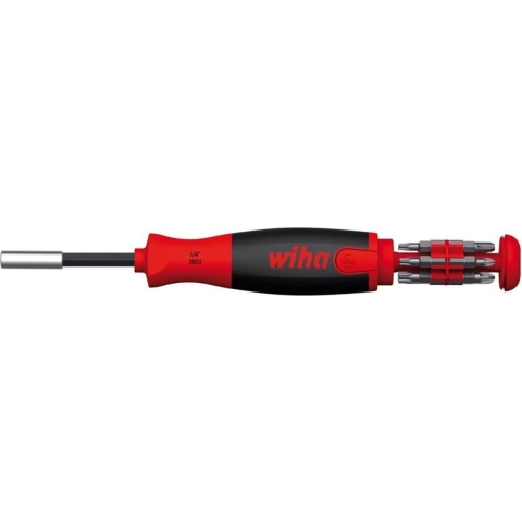 Wiha LiftUp 25 Schroevendraaierset Werkplaats 12-delig Inbus, Dop (zeskant), Kruiskop Phillips, Kruiskop Pozidriv, Plat, Torx