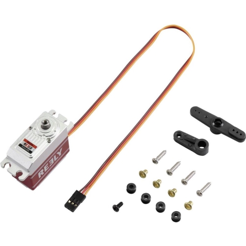 Reely Standaard servo R2622SG Digitale servo Materiaal (aandrijving): Metaal Stekkersysteem: JR
