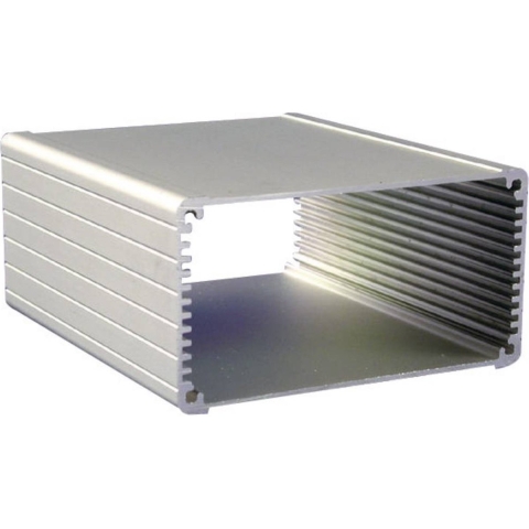 Hammond Electronics 1457N1201BK Universele behuizing Aluminium Zwart 1 stuk(s)