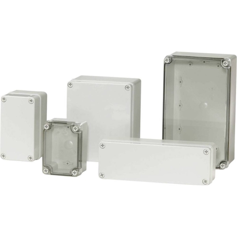 Fibox PC D 65 G Installatiebehuizing 170 x 80 x 65 Polycarbonaat Grijs-wit (RAL 7035) 1 stuk(s)