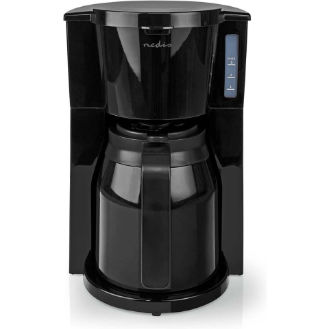 Nedis KACM250EBK Koffiezetapparaat Maximale Capaciteit: 1.0 L 8 Warmhoudfunctie Zwart