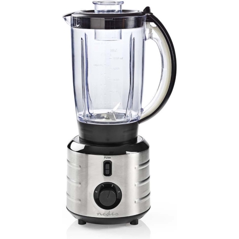 Nedis KABL210CAL Staande Blender 500 W 1,5 L Roestvrij Staal