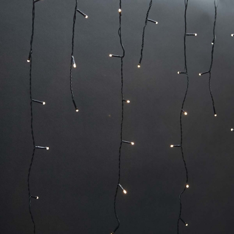 Nedis CLLC180 Decoratieve Ijspegel Verlichting 180 Led&apos;s Warm Wit 5.90 M Licht Effecten: 7 Netvoeding