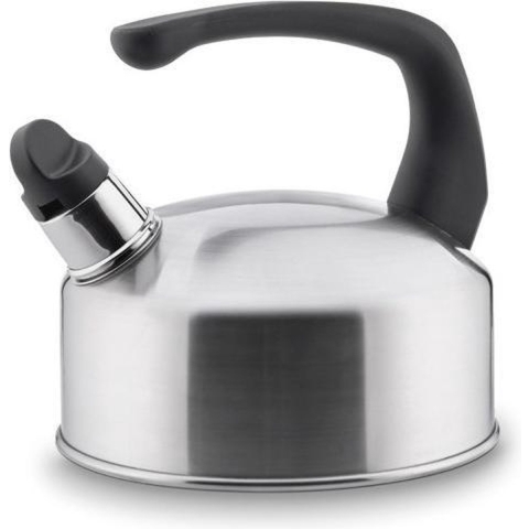 Habonne Fluitketel Timo 1.25L RVS/Zwart