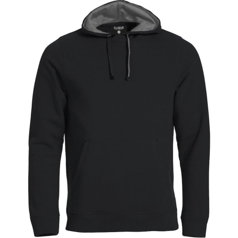 Clique 021041 Classic Hoody - Zwart - 5XL