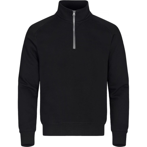 Clique 021043 Classic Half Zip - Zwart - 4XL