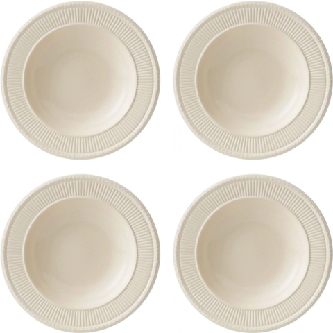 Wedgwood Pastabord Edme ø 25 cm - 4 stuks