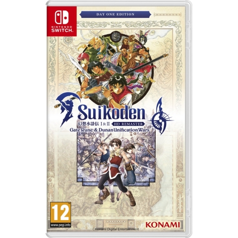 Suikoden I & II HD Remaster - Gate Rune and Dunan Unification Wars Day One Edition