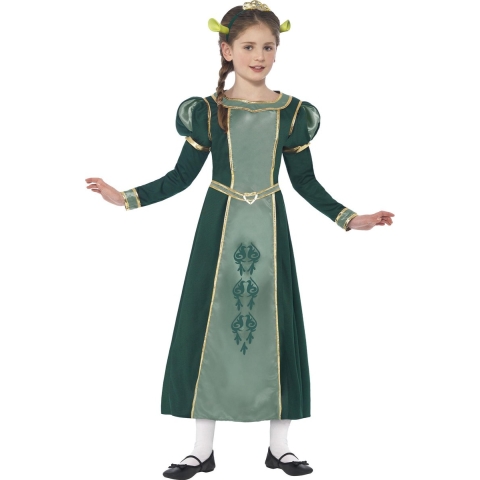 Shrek Prinses Fiona kostuum voor meisjes 115-128 (4-6 jaar) -