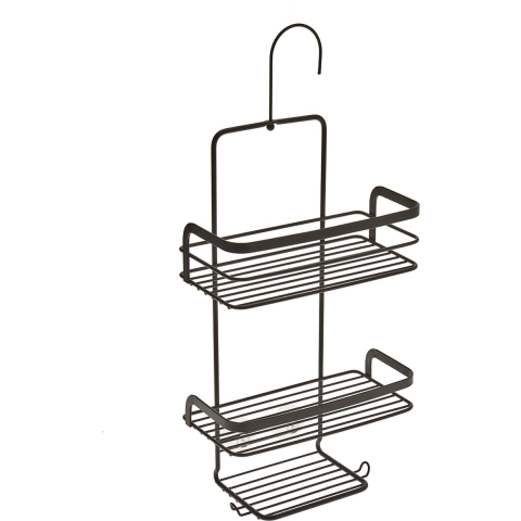 Metaltex Origin Line Doucherek 3 Etages 23x12x38 cm Zwart