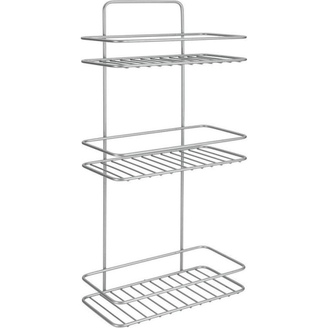 Metaltex Reflex Doucherek 3 Etages 23x13x57 cm Zilver