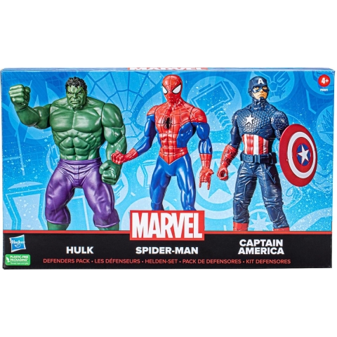 Marvel Mighty Heroes Figuren 25 cm 3 Stuks