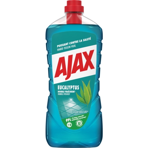 12x Ajax Allesreiniger Eucalyptus 1,25 liter