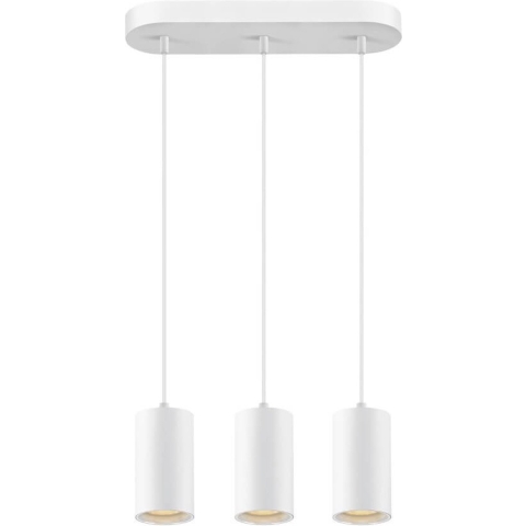 SLV ASTO TUBE 1006436 Hanglamp GU10 10 W Wit