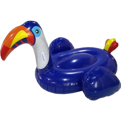 Opblaasbare toekan ride-on 130 x 175 cm -