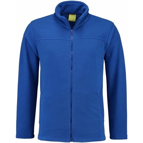 Fleece vest met rits Norway - Kobalt blauw - voor volwassenen - winter trui S (36/48) -