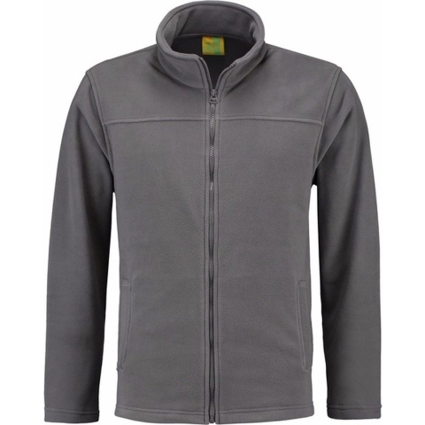 Fleece vest met rits Norway - Donkergrijs - voor volwassenen - winter trui S (36/48) -