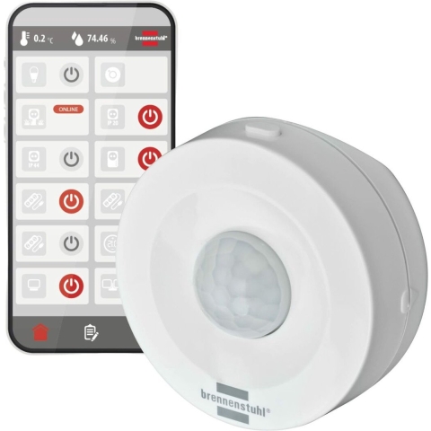 Brennenstuhl 1293900 ®connect Zigbee Bewegingssensor Bm Cz 01 (alarm- En Lichtfunctie)