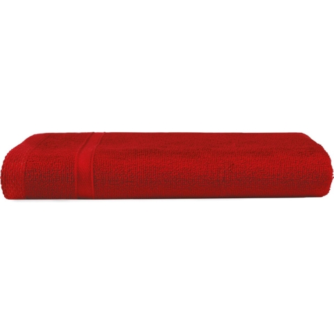 The One Towelling THR1100 Recycled Classic Beach Towel - Bandera Red - 100 x 180 cm