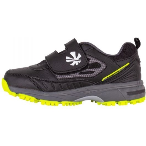 Reece 875214 Powerpitch Hockey Shoe Outdoor - Black-Neon Yellow - 30
