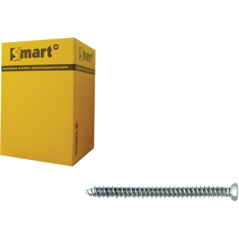 pgb-Europe SMART | Kozijnschroef VZK-T30 Ø 7,50x202 Zn | 100 st SM0WSF0010752023