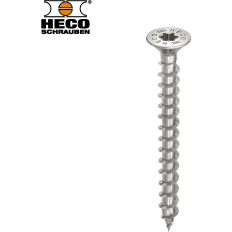 Heco Topix-plus 5,0 x 60 vk T-20 vd rvs A2; 200 stuks - HC62042