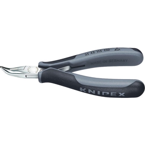 Knipex Grijptang halfronde bek 45 gr. | 115 mm ESD - 3542115ESD