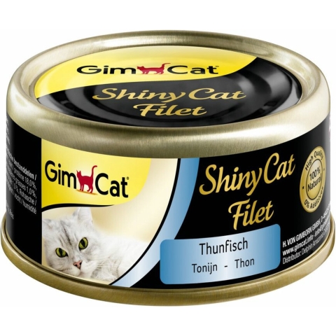 24x GimCat ShinyCat Filet Tonijn 70 gr