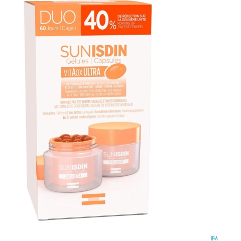 SunISDIN VitAox Ultra DUO | 2 x 30 capsules PROMO