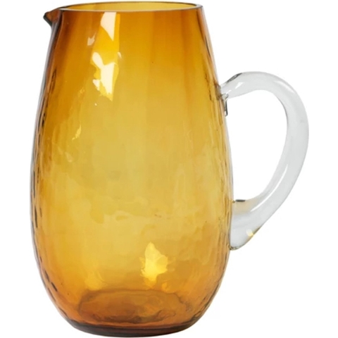 Broste Copenhagen Hammered Karaf 2L Barnsteen