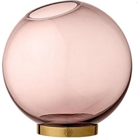 AYTM Globe Vaas 10 Rose/goud