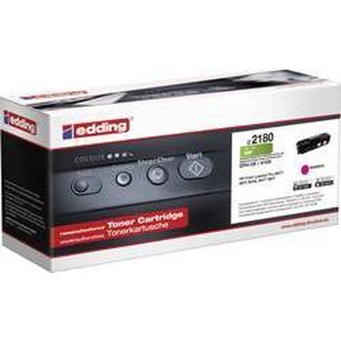 Edding Toner vervangt HP CF413X Compatibel Magenta EDD-2180 HP CF413X 18-2180