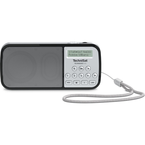 TechniSat Techniradio RDR Zakradio DAB+, VHF (FM) AUX, USB Zaklamp Zilver