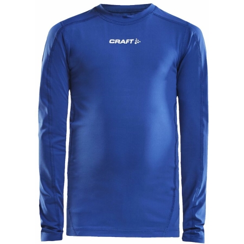 Craft 1906860 Pro Control Compression Tee LS JR - Cobolt - 146/152