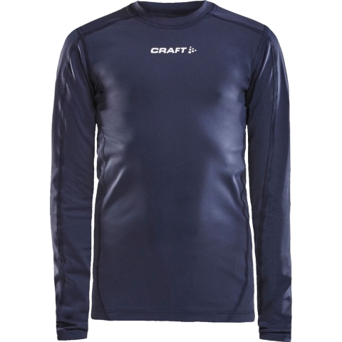 Craft 1906860 Pro Control Compression Tee LS JR - Navy - 158/164