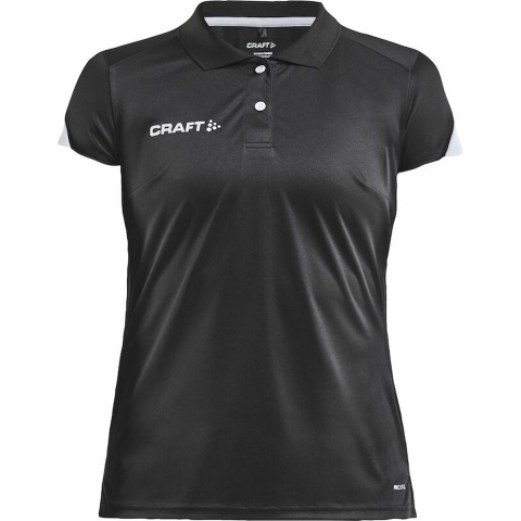 Craft 1908226 Pro Control Impact Polo W - Black/White - XS