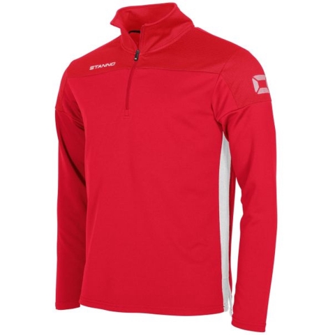 Stanno 408015 Pride 1/4 Zip Top - Red-White - M