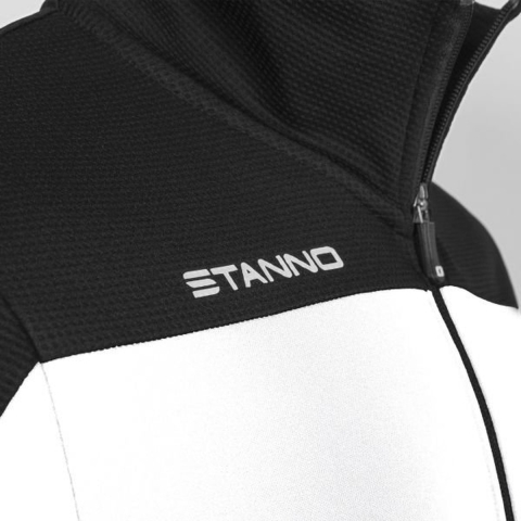Stanno 408016 Pride Full Zip Jack - White-Black - M