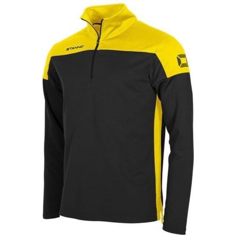 Stanno 408015K Pride 1/4 Zip Top Kids - Black-Yellow - 140