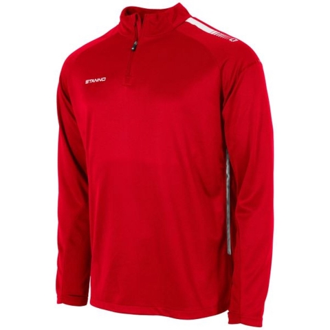 Stanno 408026K First Quarter Zip Top Kids - Red-White - 128