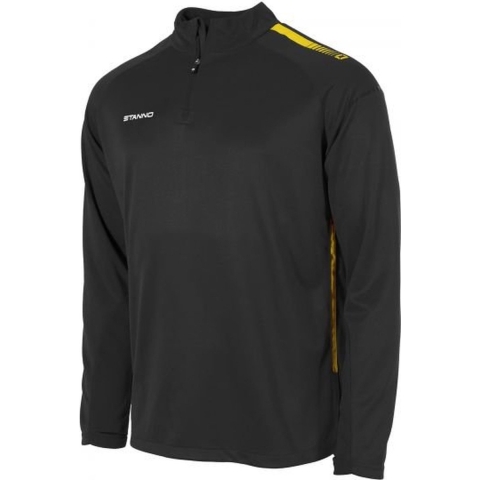 Stanno 408026K First Quarter Zip Top Kids - Black-Yellow - 128